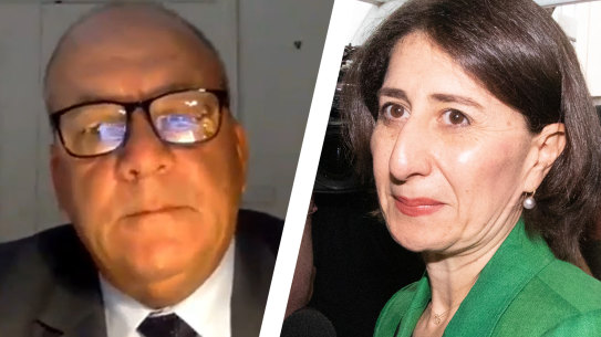 Daryl Maguire and Gladys Berejiklian.