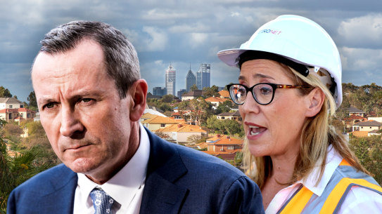 Mark McGowan and Rita Saffioti announced significant planning reforms on Wednesday.