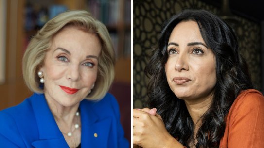 Ita Buttrose and Antoinette Lattouf.