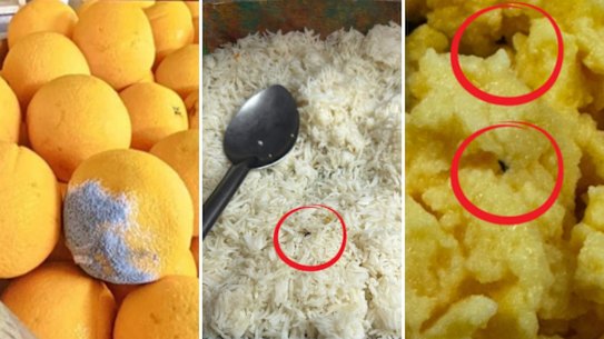 Workers at the remote Genex Pumped Storage Hydro Project at Kidston were allegedly served mould and fly riddled food on Thursday morning.