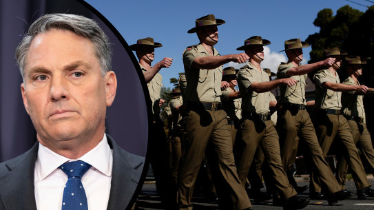 Defence Minister Richard Marles says Defence needed to address its recruitment problems.