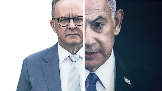 Anthony Albanese and Benjamin Netanyahu.