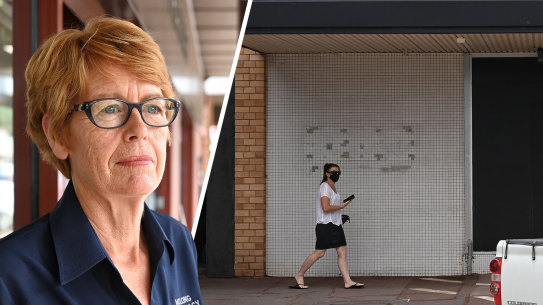 Local Molong Pharmacist Sue Wilde is concerned about regional bank closures.