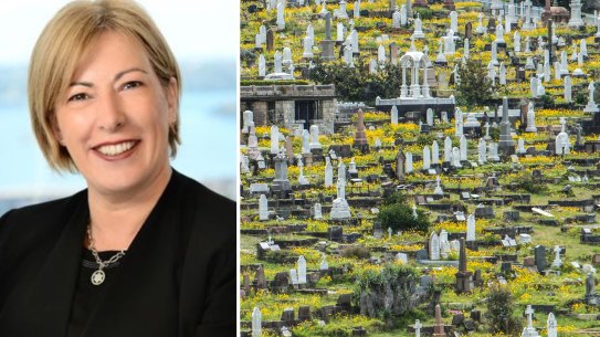 OneCrown administrator Lee Shearer says her efforts to fix Sydney’s graveyard crisis had been stymied by political tensions over what to do about angry Catholics.