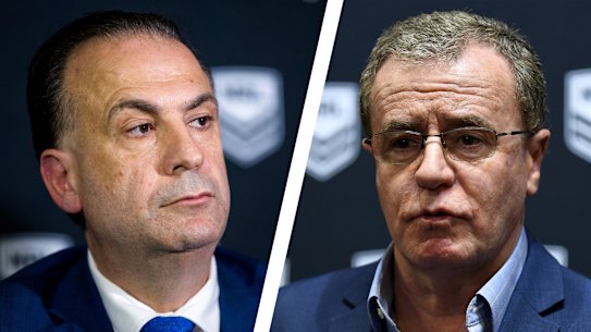 The person responsible for dramatically turning rugby league from wrestle-mania to Wild West shootout was not Peter V’landys — it was Graham Annesley. 