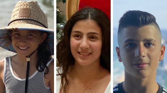 Sienna, Angelina and Antony Abdallah died in the collision on Saturday night.