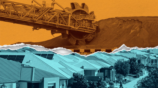 A downturn in the mining industry could see Perth property prices fall. 