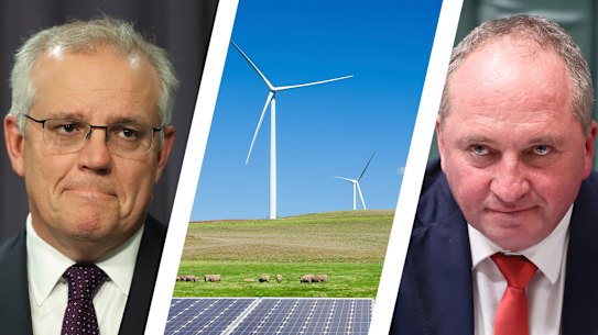 As the price of renewable generation continues to fall, Scott Morrison is facing a test on energy policy as Barnaby Joyce backs new coal fired power.