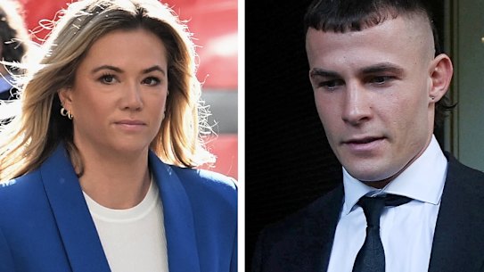 Ashley Ruscoe is accused of domestic violence against her ex-boyfriend, boxer Harry Garside.