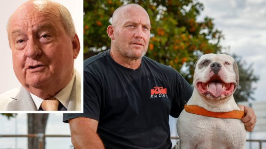 Alan Jones, inset, and  Shane O’Grady. 