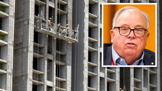 NSW Building Commissioner David Chandler is cracking down on poor quality buildings.