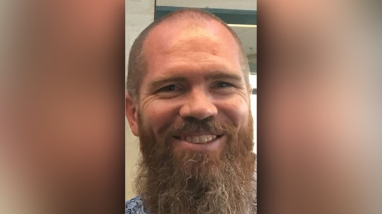 The photograph NSW police released of Nathaniel Train