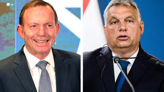 Tony Abbott and Viktor Orban.