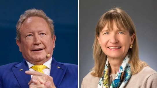 Andrew Forrest’s Fortescue Group has lost chief financial officer for Fortescue Metals, Christine Morris.