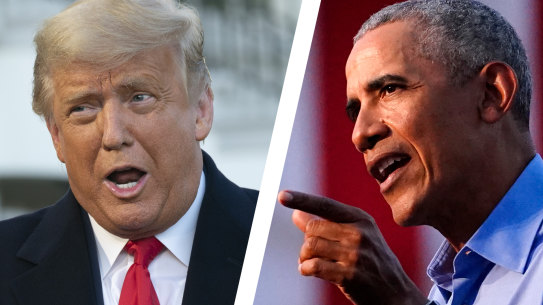 Obama's brutal slaps down of Trump
