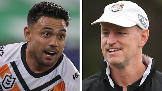 David Nofoaluma and Michael Maguire