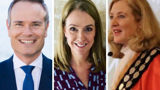 Tim James, Kellie Sloane and Gail Giles-Gidney are shaping up to be the three-horse race for the Liberal preselection in Willoughby. 