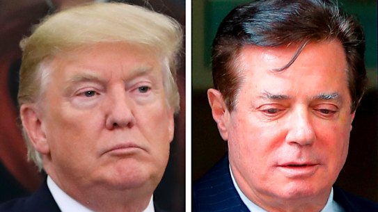 Donald Trump and Paul Manafort.
