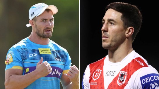 Kieran Foran and Ben Hunt. 