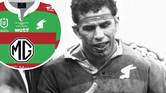 South Sydney will wear a one-off special jersey with the half rabbit emblem made famous by John Sattler in the 1970 grand final.