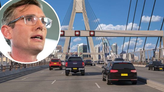 The Anzac Bridge plan has been rejected by Premier Dominic Perrottet. 