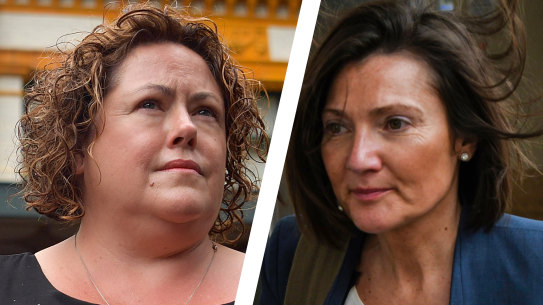 Rosemary Rogers and Helen Rosamond.