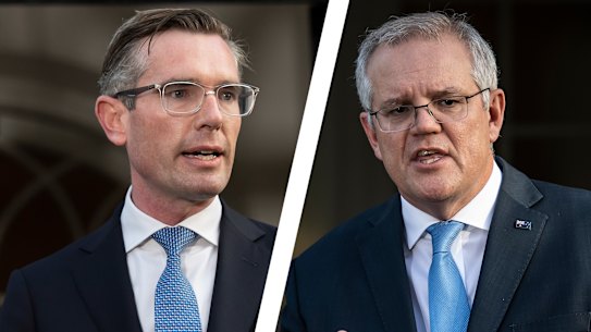 Dominic Perrottet did not speak to Scott Morrison about his quarantine changes, 2GB reports.