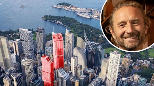 Entertainment tsar Justin Hemmes is teaming up with property giants Lendlease and Mirvac to bid for the right to build a major high-rise precinct above a new underground train station in Sydney’s CBD.