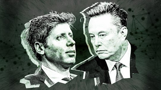 Elon Musk (right) lost his lawsuit against Sam Altman, the chairman of OpenAI, the parent company of ChatGPT.