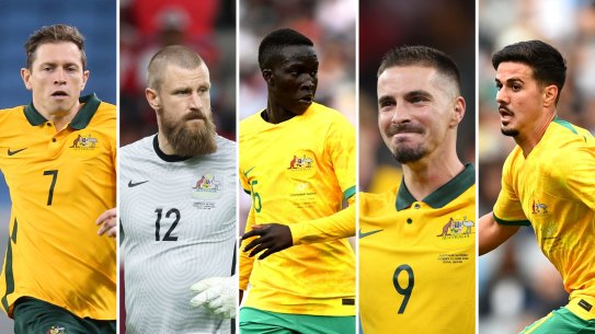 Craig Goodwin, Andrew Redmayne, Garang Kuol, Jamie Maclaren and Marco Tilio are among a crop of aspiring or current Socceroos who need to hit the ground running in the A-League.