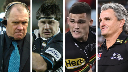 John Lang, Martin Lang, Nathan Cleary and Ivan Cleary.