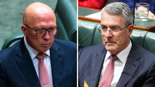 Mark Dreyfus has accused Peter Dutton of spreading a “complete fabrication” about him.