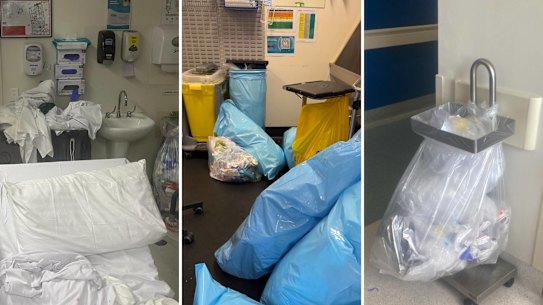 Composite image of Healthscope hospitals where nurses and midwives are refusing to perform cleaning duties. 