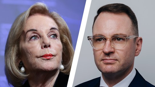 ABC chairwoman Ita Buttrose has accused Senator Andrew Bragg of political interference of the broadcaster.
