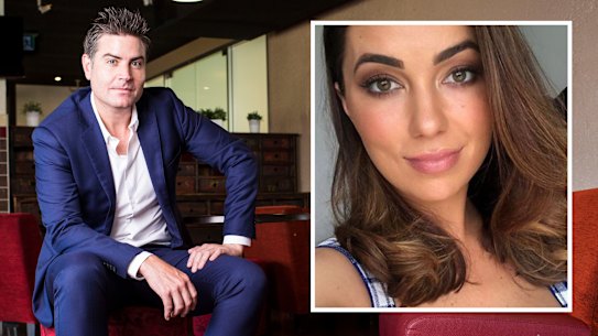 Stu Laundy has been spied with eastern suburbs eyebrow queen Kristin Fisher.