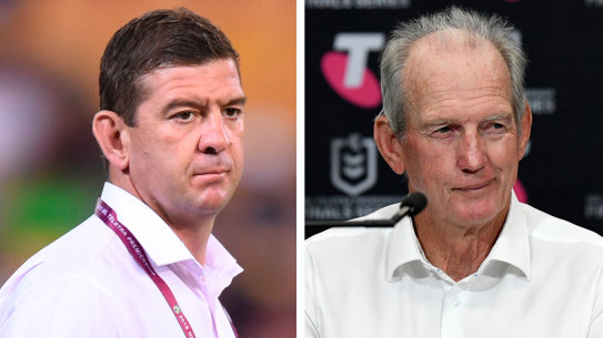 Jason Demetriou and Wayne Bennett go head to head for the first time on Thursday night.