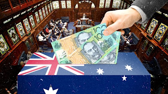 The new laws will close political donation loopholes.