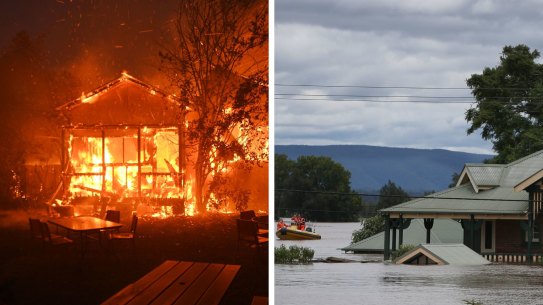 Bushfires and floods are some of the climate disasters hitting Australia in recent years.