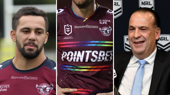 Josh Aloiai, Rainbow jumper, Peter V’landys