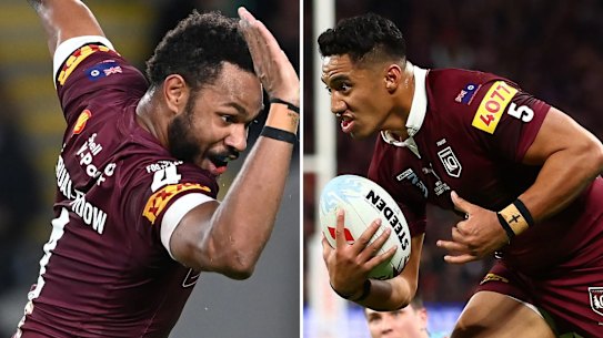 Hamiso Tabuai-Fidow and Murray Taulagi