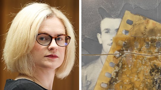 Senator Amanda Stoker says it’s a good thing the Archives is going to the public for donations to save disintegrating records, like this photo of an Italian prisoner of war in Australia.