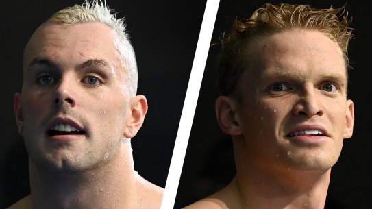 Kyle Chalmers and Cody Simpson.