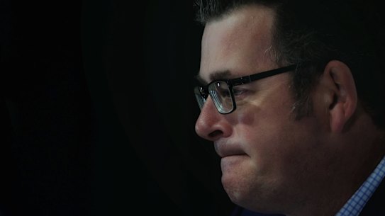 Premier Daniel Andrews on Sunday