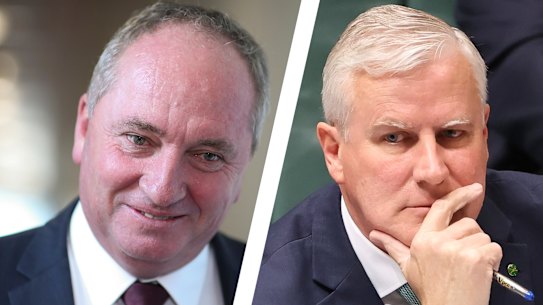 Barnaby Joyce has successfully challenged Michael McCormack for the Nationals leadership. 