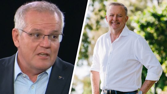 Scott Morrison has laid into Anthony Albanese’s “glow-up”.