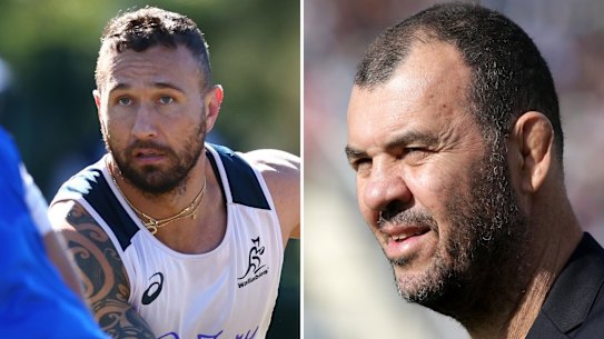 Likely Wallabies five-eighth Quade Cooper’s national career appeared to have been ended under former Australian coach Michael Cheika.