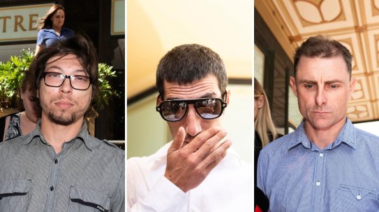 Anthony Raymond Mitchell, Daniel Muston and Ryan Marshall were arrested on October 13 after they allegedly made the offensive gesture at Sydney Jewish Museum in Darlinghurst.