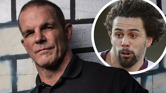 Ian Roberts and (inset) Josh Aloiai.