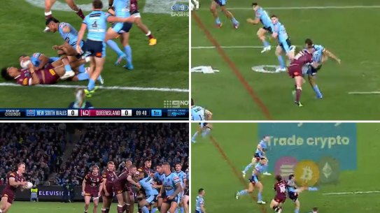 The Blues believe crucial calls went against them in Origin I.