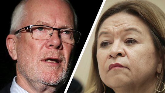 ABC political interference: Michelle Guthrie and Justin Milne appear before Senate committee
